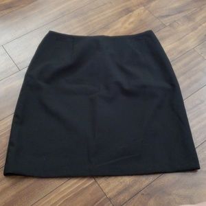 Black pencil skirt